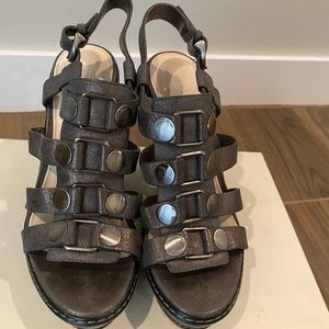 Coach Mallorie wedges size 7